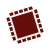 Computer chip icon